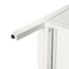 3 Drawer Cabinet With Hollow Carved 3 Drawer Dresser Storage Chest With Metal Handles For Entryway Living Room Bedroom - Beige - Image 9