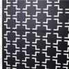 Outdoor / Indoor Privacy Screen Metal Privacy Screen, Freestanding Decorative Privacy Screen For Deck Balcony Patio - Black - Image 10