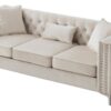 Paige - Sofa - Ivory - Image 2