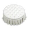 Luciana - Tufted Cocktail Ottoman With Skirt - Antique White - Image 2
