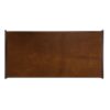Modern Rectangle Coffee Table With 4 Drawers And 2 Display Shelves, Tempered Glass For Living Room - Brown - Image 16