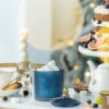 Glass Candy Jar With Lid, Christmas Candy Jar Containers (Set of 2) - Gold / Blue - Image 12