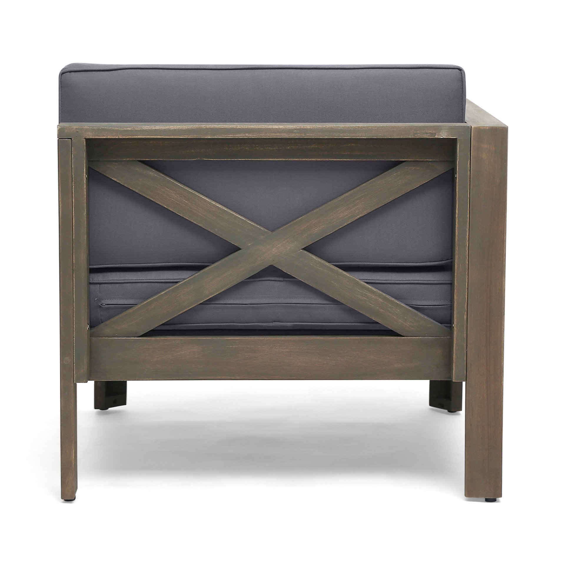 Alcove - L Shape Sofa Set - Dark Gray - Image 20