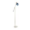 Marcel - Contemporary Floor Lamp - Gold / Blue - Image 4
