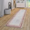 Marfi - 2' X 8' Bordered Runner Rug - Brown / Ivory - Image 2