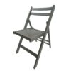 Folding Special Event Chairs, Foldable Style (Set of 4) - Gray - Image 5