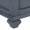 Americana - Queen Size Sleigh Bed - Blue - Image 9