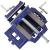 Industrial Cross Slide Vise, 6" Drill Press Vise, Metal Milling X - Y, Heavy Duty - Blue - Image 2