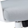 Office Chair, Adjustable Height, Swivel, Ergonomic, Armrests, Modern - White - Image 7