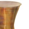 Kenton - Metal Side Table - Tarnished Brass - Image 2