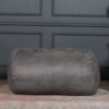 Michael - Modern 4 Foot Cylindrical Suede Bean Bag Chair - Charcoal - Image 6