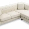 Nola - Sofa Chaise - Ivory - Image 5