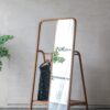 Clothes Hanger With Mirror, Large - Brown - Image 6