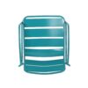 Contemporary Conrad Chair Outdoor Seating - Teal - Image 8