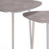 Shelton - 2 Piece Metal Nesting Table - Nickel - Image 5
