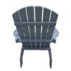 Outdoor Or Indoor Wood Adirondack Chair With An Hole To Hold Umbrella, On The Arm - Gray - Image 7