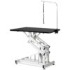 Hydraulic Dog Pet Grooming Table Heavy Duty Big Size Z-Lift Pet Grooming Table - Black / White - Image 5