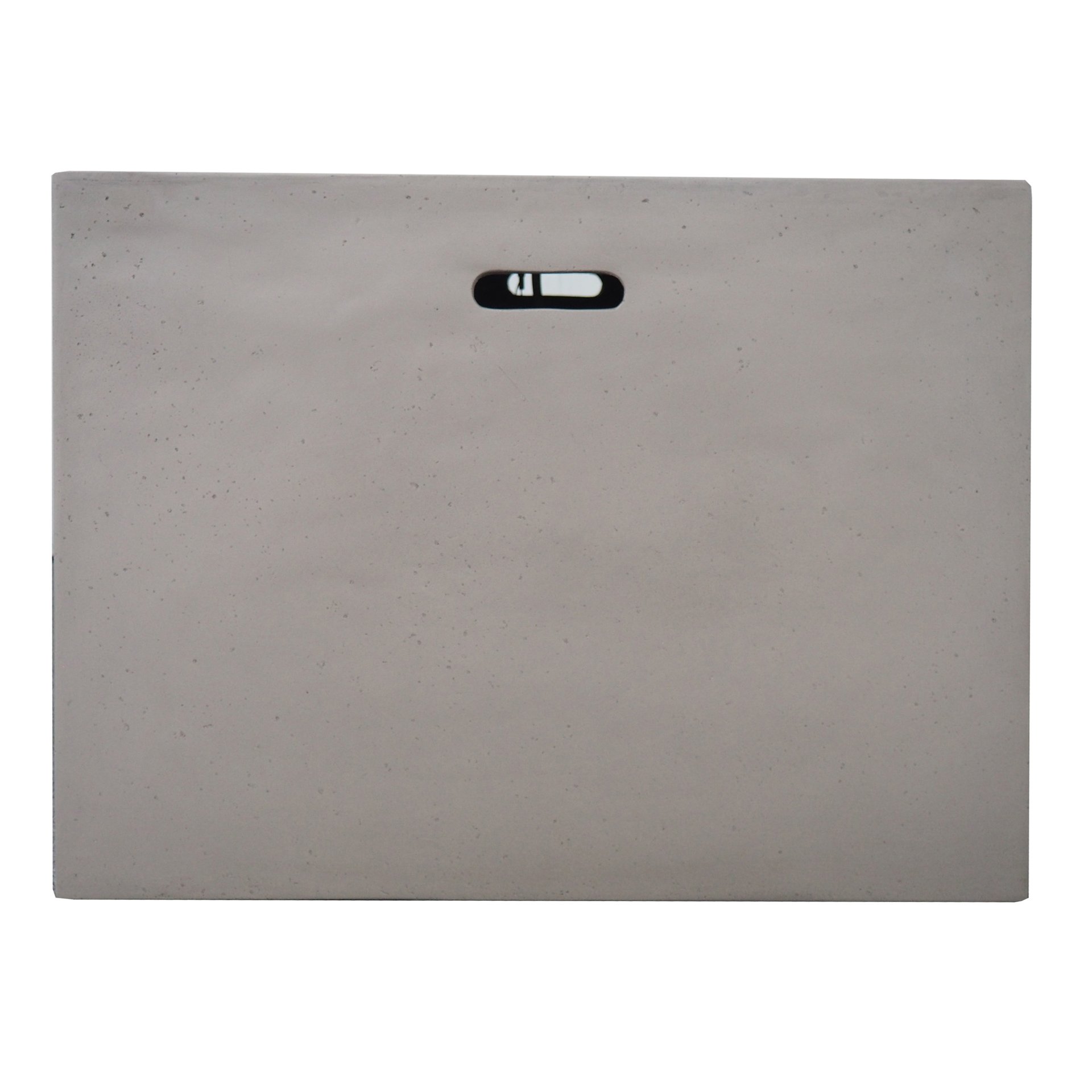 Aidan - Square Fire Pit 40, 000 Btu Magnesium Oxide - Light Gray - Image 11