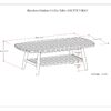 Bayshore - Outdoor Coffee Table - Light Teak - Image 11