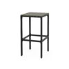 Outdoor Bar Stool With Slat Design And Metal Frame (Set of 2) - Gray / Black - Image 6