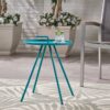Vida - Side Table - Teal - Image 2