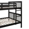 Full Over Full Bunk Bed With Ladder For Bedroom - Espresso - Image 8
