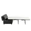 Twin Size Folding Ottoman Sleeper Bed With Mattress Convertible Guest Bed - Black - Image 15