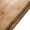 Modern Wood Coffee Table Rectangular Living Room Center Table With Floating Top Design - Natural / Natural Wood / Natural Wood Wash / Natural / Rustic / Wood - Image 7