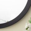 Transitional Decor Style Mango Wood Wall Mirror Wall Decor With Frame Of Solid Mango Wood For Bathroom, Entryway Console Lean Against Wall - Black - Image 15