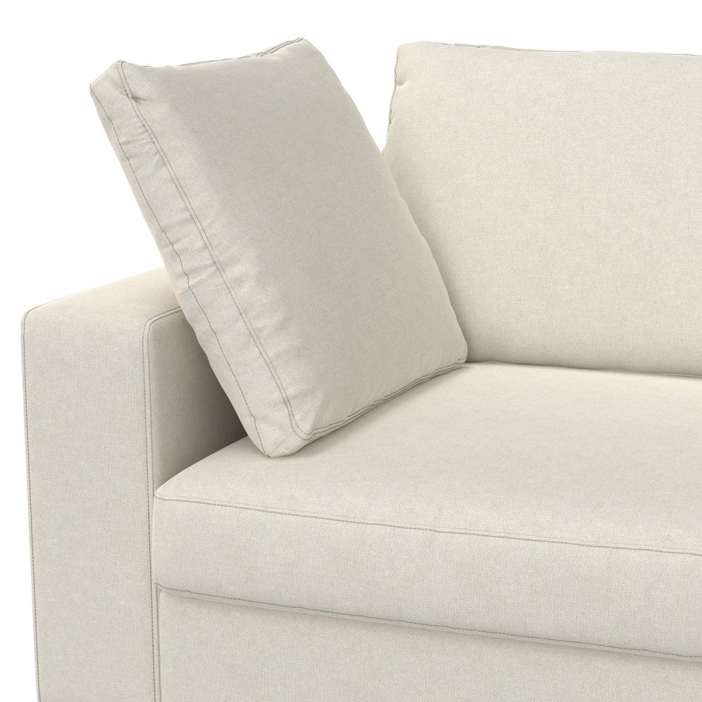 Charlie - Deep Seater Sofa, Upholstered - Cream - Image 10