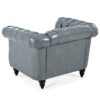 1 Seater Sofa For Living Room - Gray - Image 9