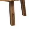Coffee Table Durable Solid Acacia Wood - Natural Wood / Brown - Image 10