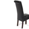 Cosmopolitan - Deluxe Tufted Parson Chair (Set of 2) - Midnight Black - Image 4