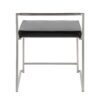 Fuji - Contemporary Stackable Dining Chair (Set of 2) - Black - Image 5