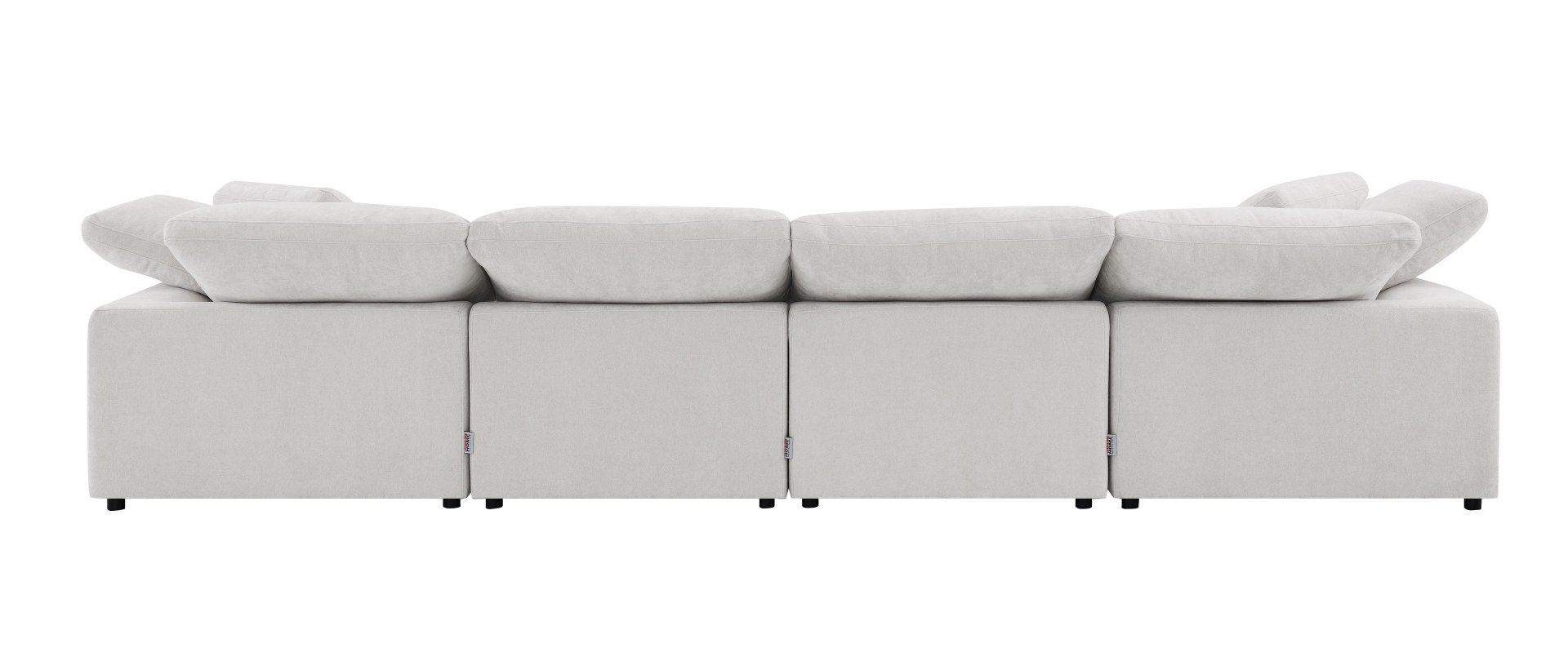 Naveen - 6 Piece Modular Sectional With Ottoman - Ivory - Image 10