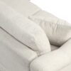 Contemporary U Shaped Sectional Sofa With Movable Storage Ottoman - White - Image 22