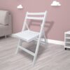 Folding Special Event Chair, Foldable Style (Set of 4) - White - Image 5