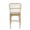 Outdoor Wicker Patio Dining Chairs (Set of 2) With Durable Iron Frame Rattan Weave - Natural - Image 9