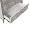 3 Drawer Cabinet, American Furniture, Suitable For Bedroom, Living Room - Light Gray - Image 16