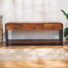 Aspen - Slim Media Unit - Dark Brown - Image 10