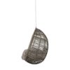 Morris - Teardrop Hanging Chair With 8Ft Chain - Gray - Image 9