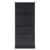 Freestanding Tall Bathroom Cabinet With Adjustable Shelves, Drawers, Soft Close Glass Doors - Black - Image 21