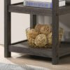 Arine - Console Table With Drawer And Shelves - Gray - Image 3