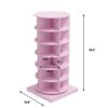 360 Rotating Shoe Cabinet 6 Layers - Pink - Image 3