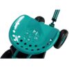 Rolling Garden Scooter Cart Seat With Wheels, 360 Swivel, Tool Tray, Steel Frame - Green - Image 5