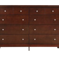 Elegant Casual Dresser - Cappuccino