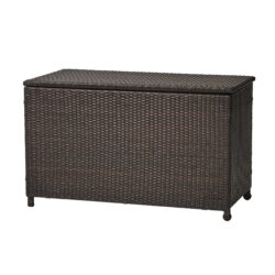 Blake - Wicker Cushion Box - Brown Multi