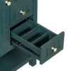 Transitional Style Bathroom Vanity Cabinet Combo With Ceramic Sink - Green - Image 18