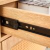 Multi Functional Modern Minimalist Shoe Cabinet Seamlessly Fits Into Nordic, Japanese, And Industrial Style Interiors - Natural Wood - Image 14
