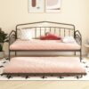 Fox - Twin Daybed With Twin Trundle - Black - Image 7